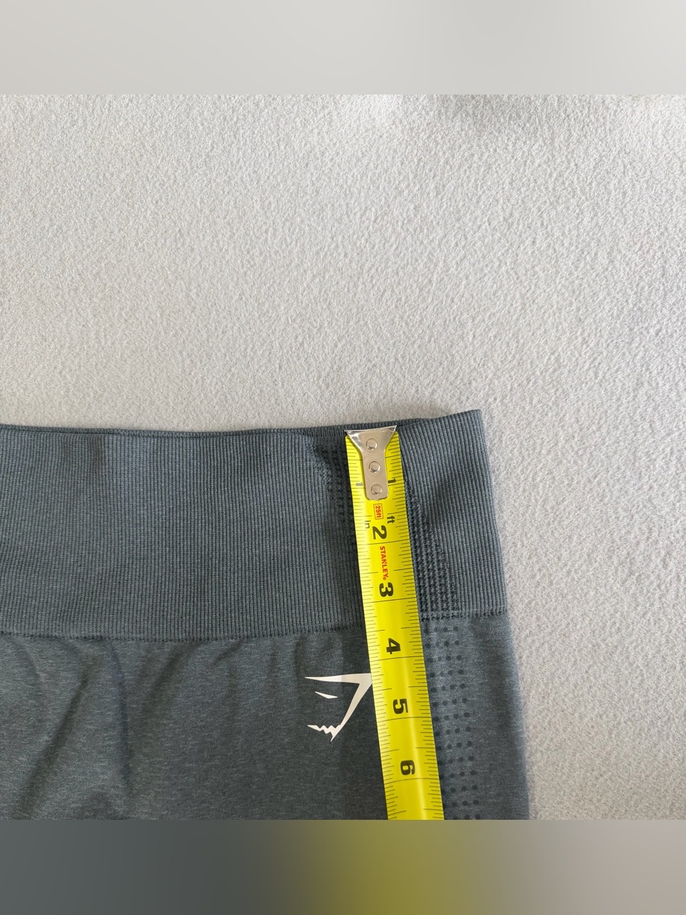 Gymshark Vital Sculpt Seamless High-Waisted Leggings Medium Women’s Gray - Picture 13 of 13
